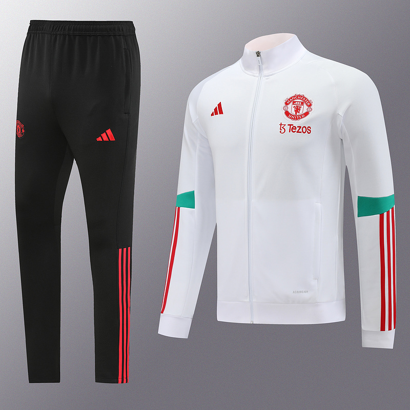 23 Manchester United White Suit
